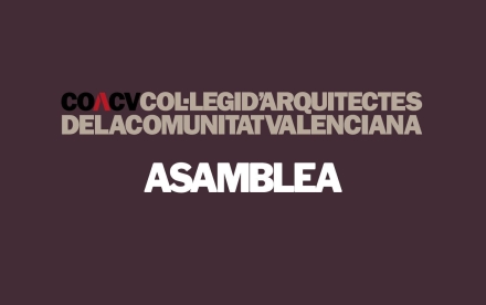 Convocatoria Asamblea General Ordinaria del COACV